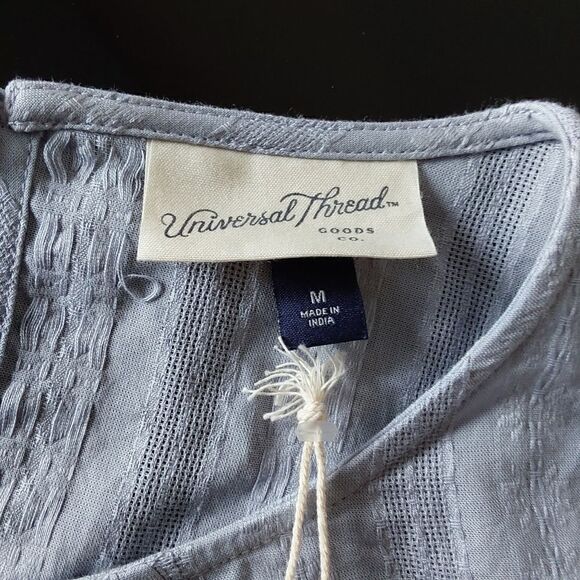 Universal Thread Blouse Sz M Double Ruffle - Picture 8 of 12